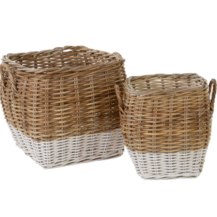 2 Square Storage Baskets MyGlamorousPlace