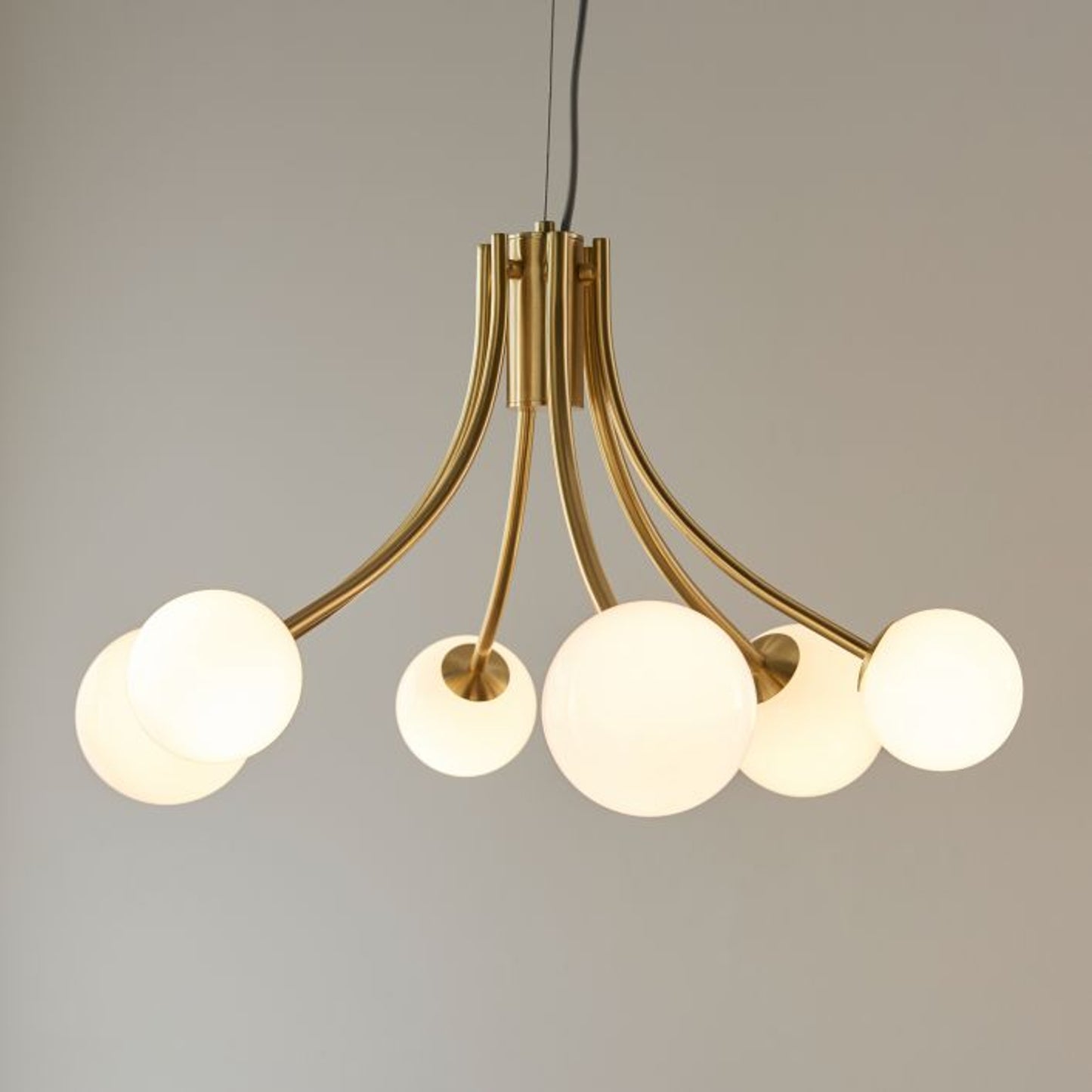 Gold Bloom 6 Pendant Light