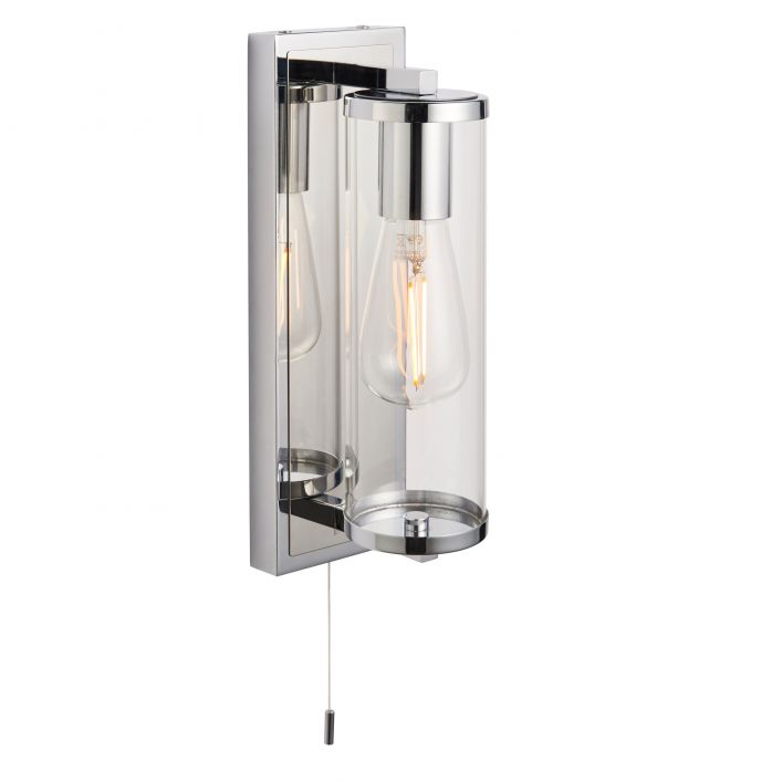Cassidy Bathroom Wall Light - Silver