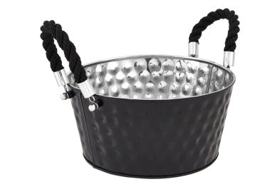 Large Black Party Bucket