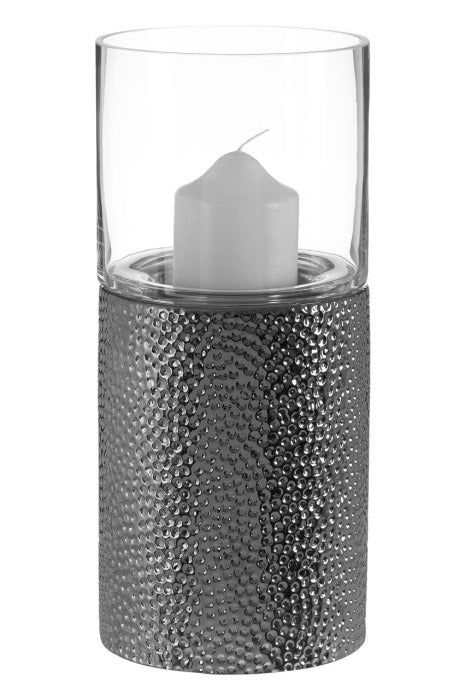 Small Glass Pillar Candle