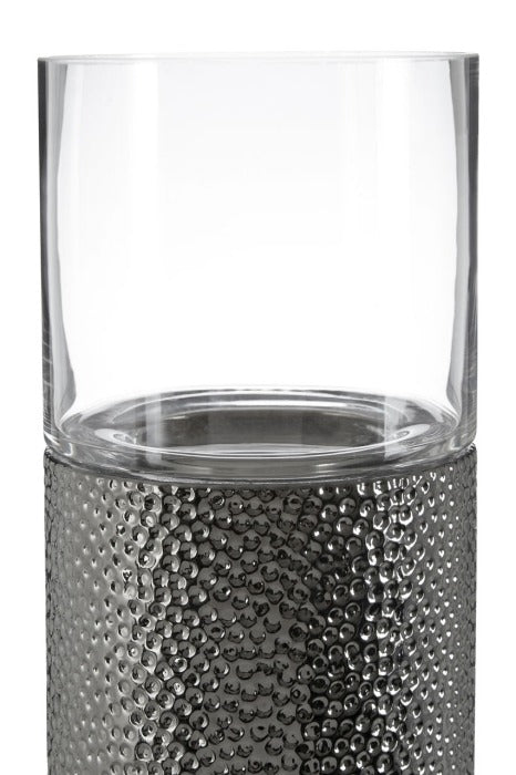 Small Glass Pillar Candle