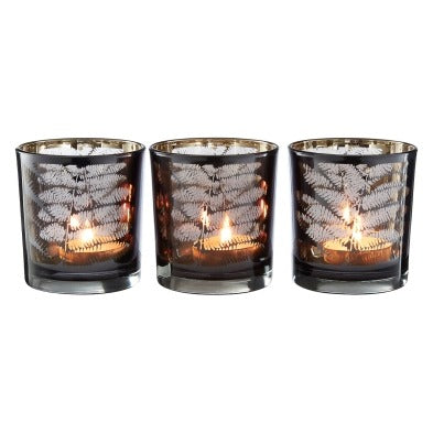 Fern Tealight Holders Set of 3