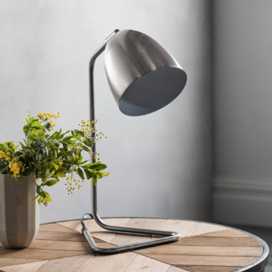 Atlanta Brushed Nickel Table Lamp