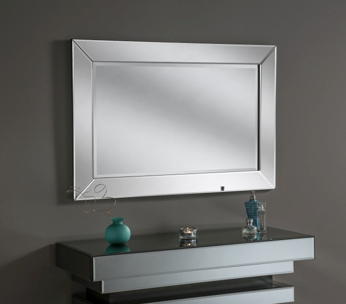 Wide Bevell Mirror 91cm x 61cm