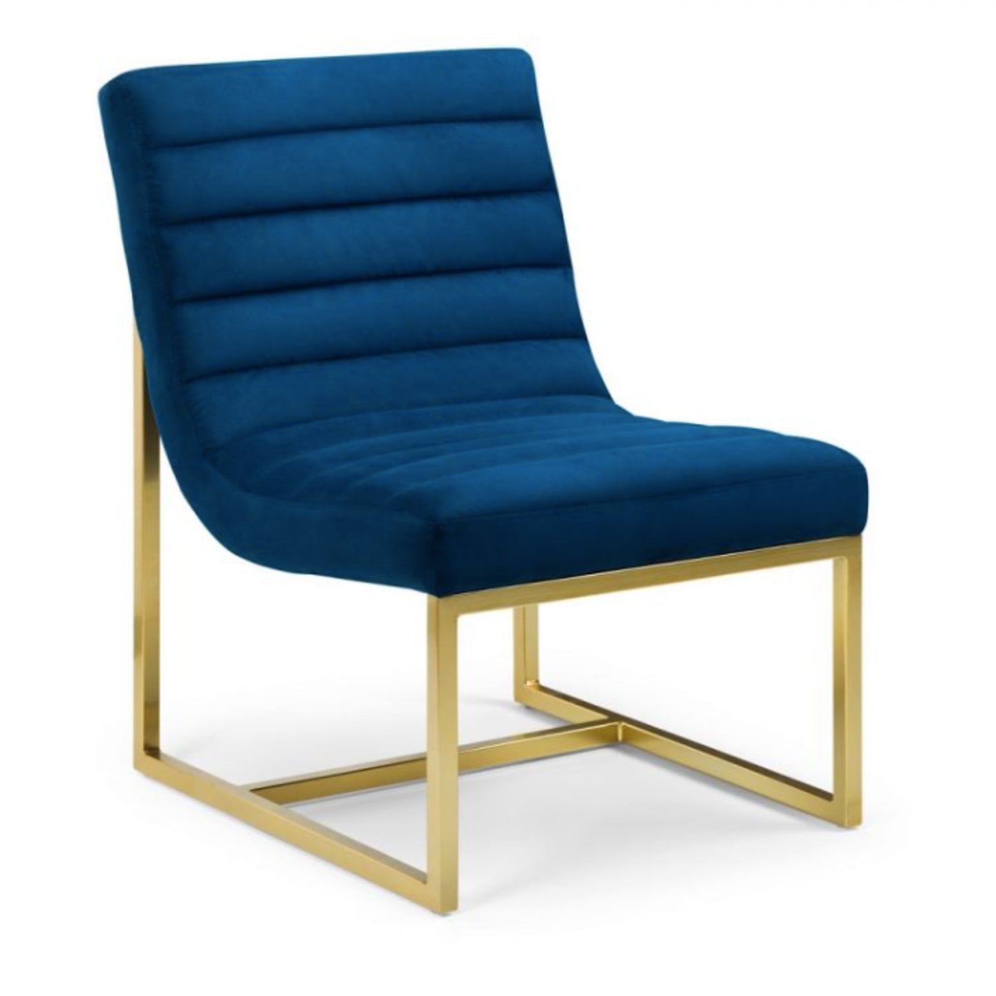 Bellagia Blue Velvet Chair