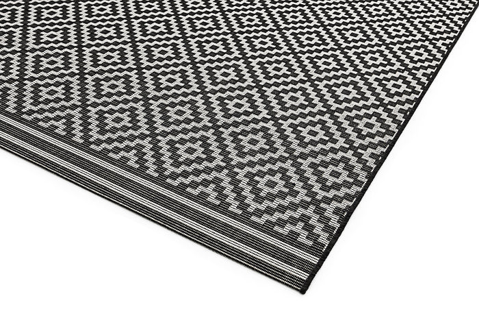 Black Diamond Outdoor Rug