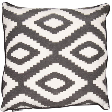 Monochrome chevron cushion