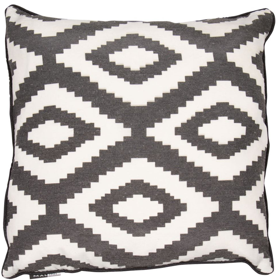 Monochrome chevron cushion