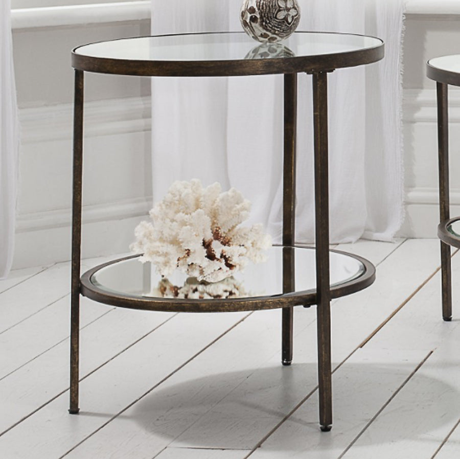 Bronze size table