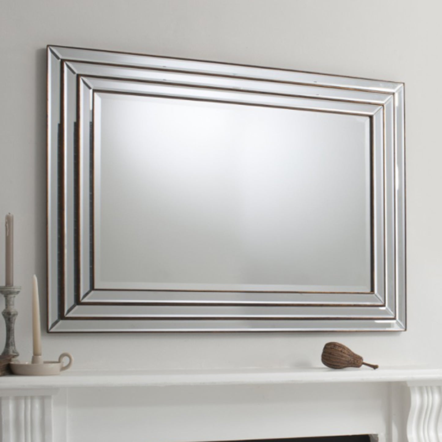 Chamberry Bevelled Mirror