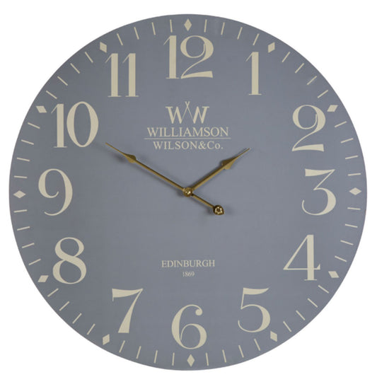 Classic Grey Wall Clock 60cm