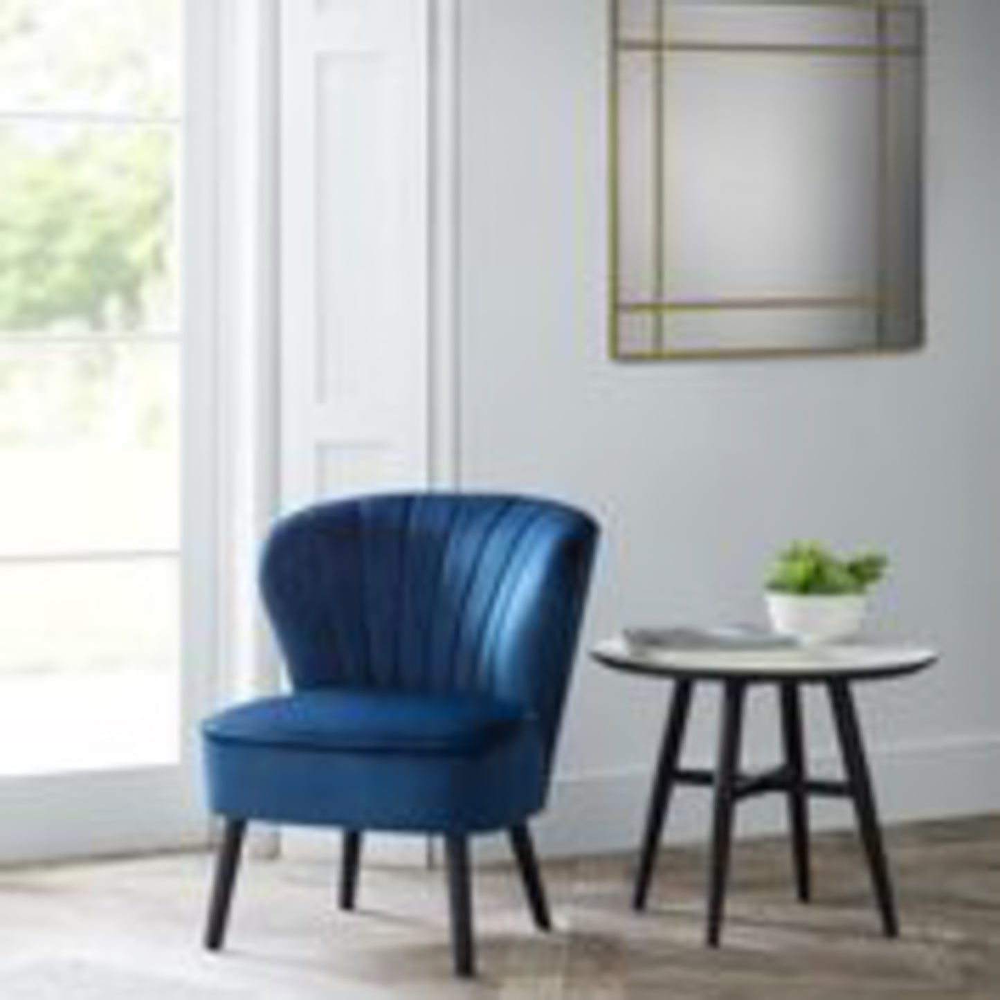Coca Blue Occasional Chair