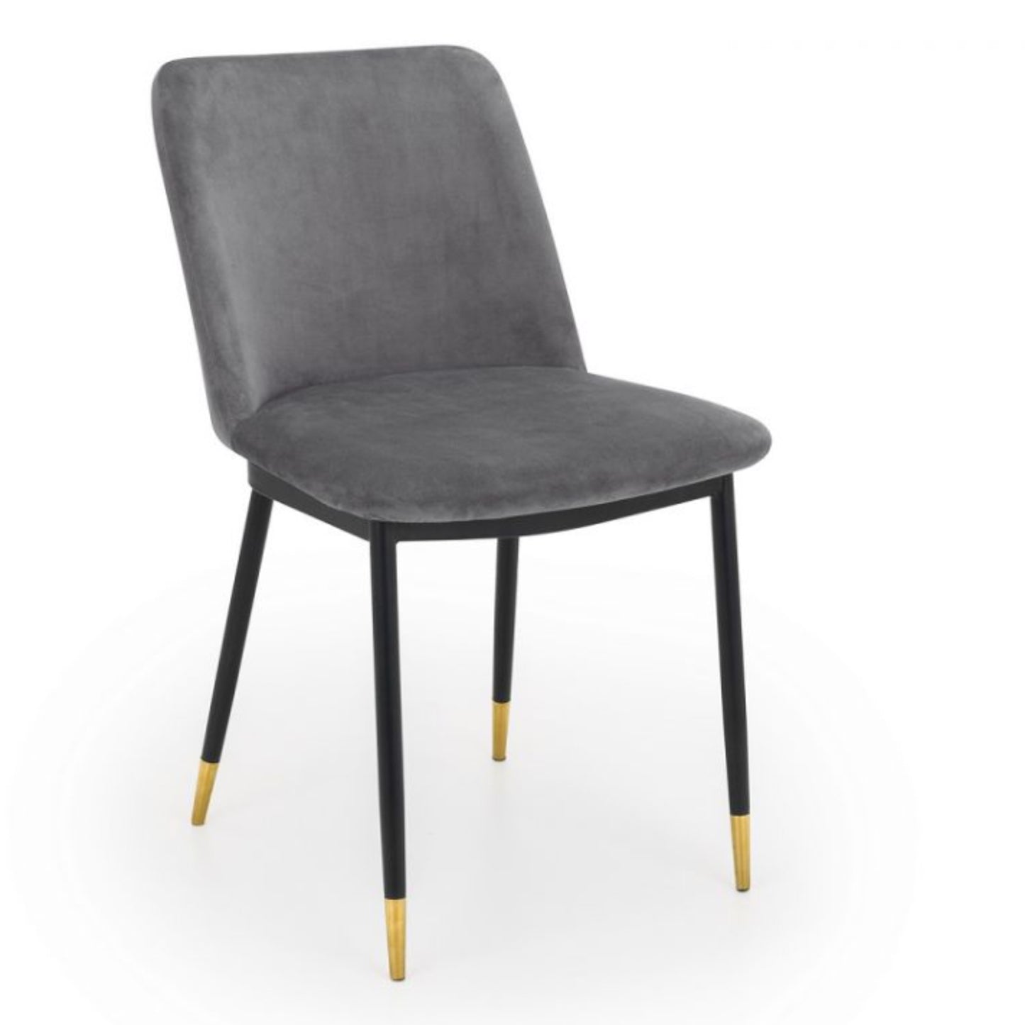 2 Pack Delaunay Dining Chair - Grey Velvet