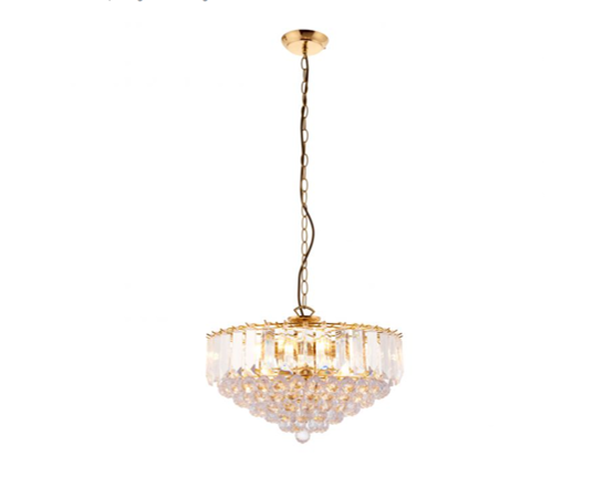 Fargo 6 Pendant Light Brass