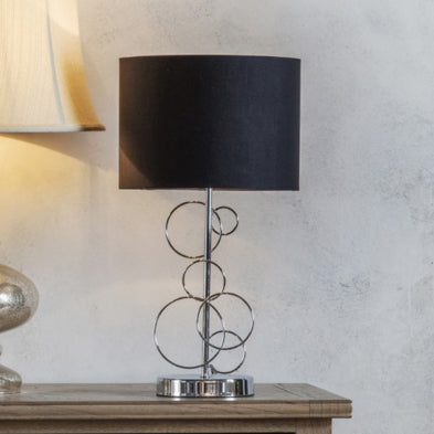 Fincham Chrome Table Lamp