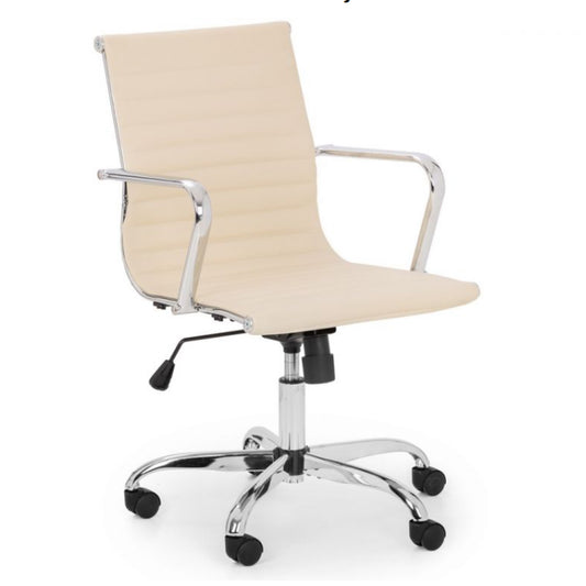 Gia Office Chair Ivory