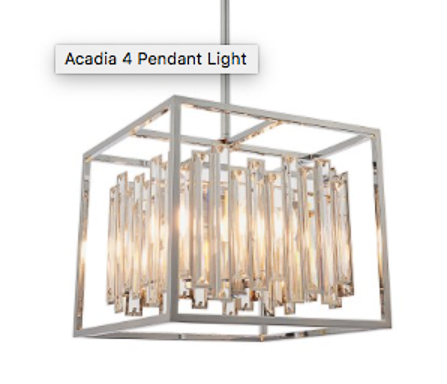 Glam Collection 4 Pendant Light