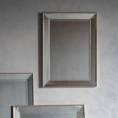 Gold Bevelled Mirror