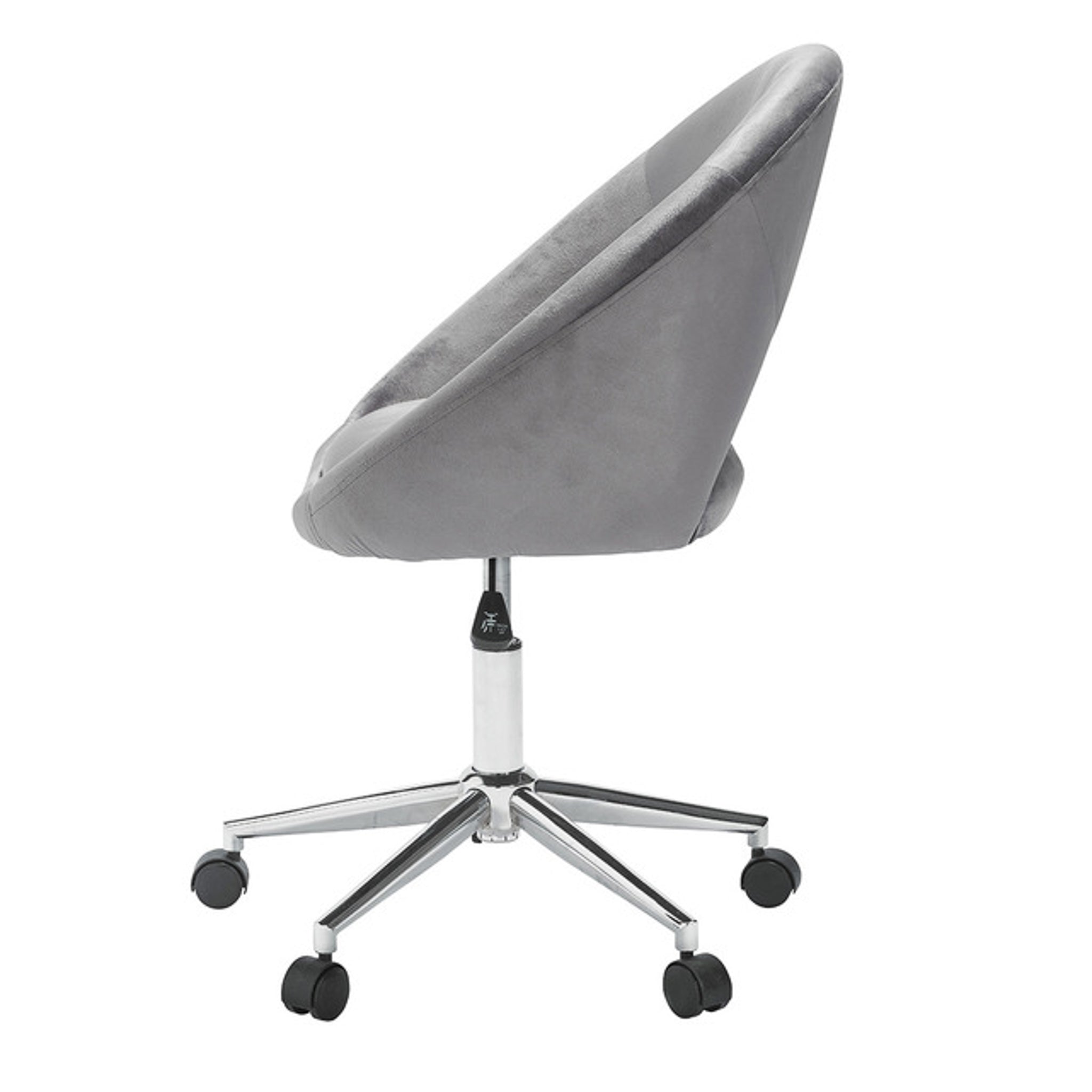 Cute grey desk deals chair