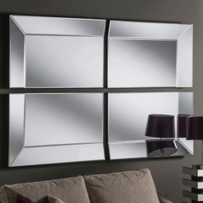 Bevelled Panel Mirror 91cm x 60cm