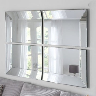 Bevelled Panel Mirror 91cm x 60cm