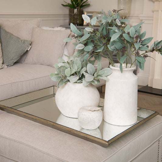 Large Rectangular Mirrored Tray 50 x 80cm