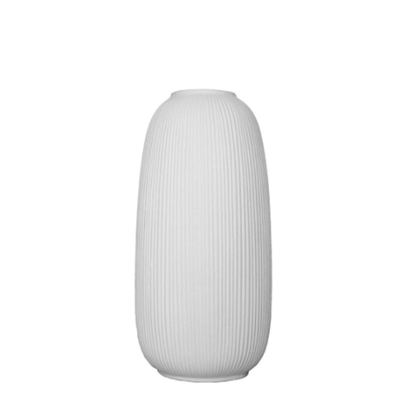 Light Grey Ceramic Vase 26cm