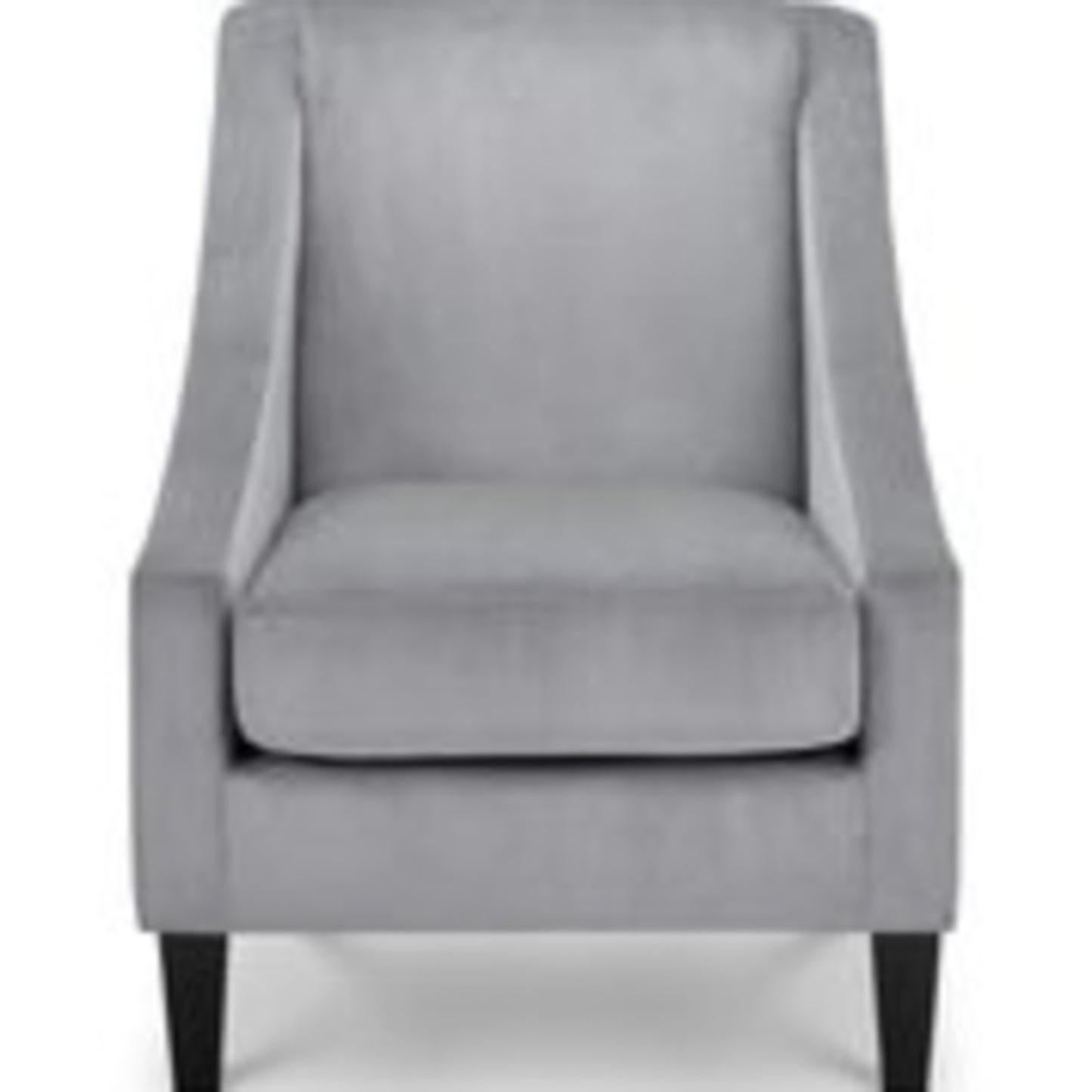 Maisonne Grey Velvet Chair