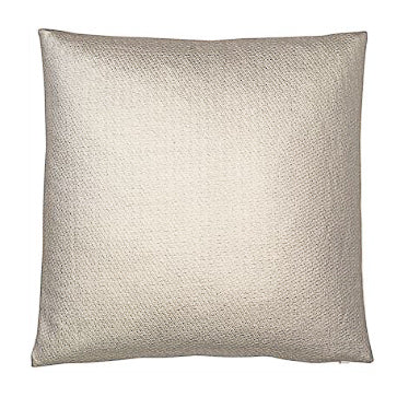 Gold metallic leather weave cushions 45cm x 45cm
