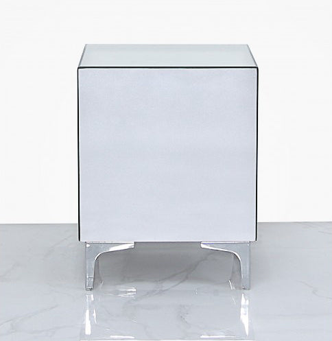 2 Drawer Mirror Bedside table