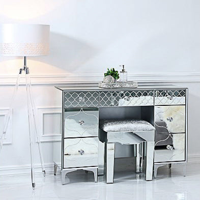 Mirror 7 drawer dressing table