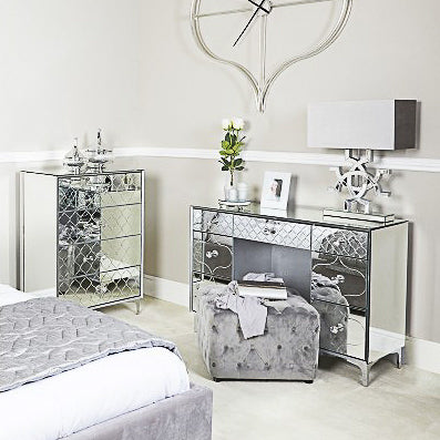 Mirror 7 drawer dressing table