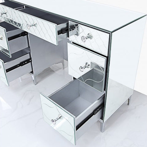 Mirror 7 drawer dressing table