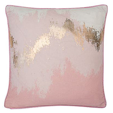 Pink and Gold cushion