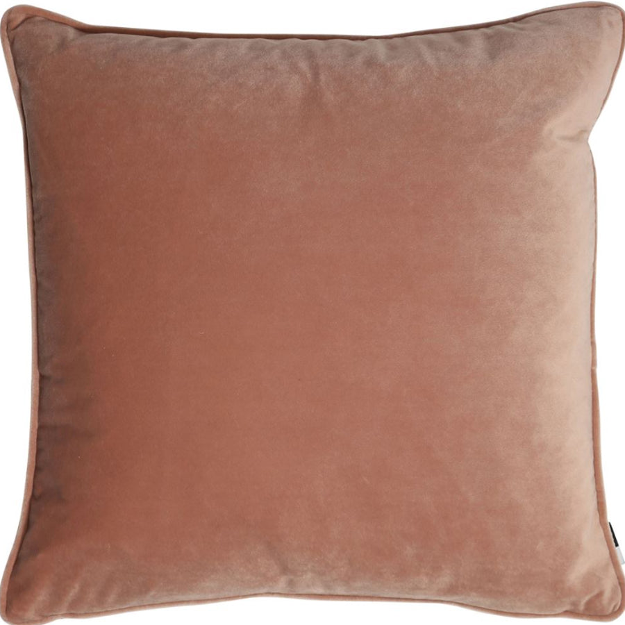 Pink Velour Cushion 50x50cm