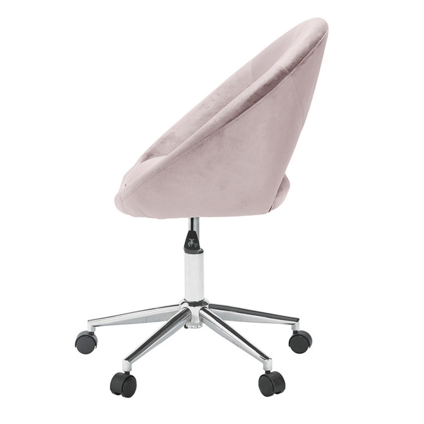 Pink Velvet Desk Chair