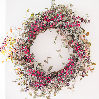 Red Berry Christmas Wreath