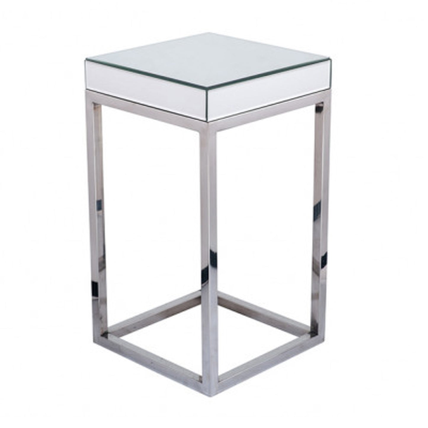 Rocca Mirrored Side Table