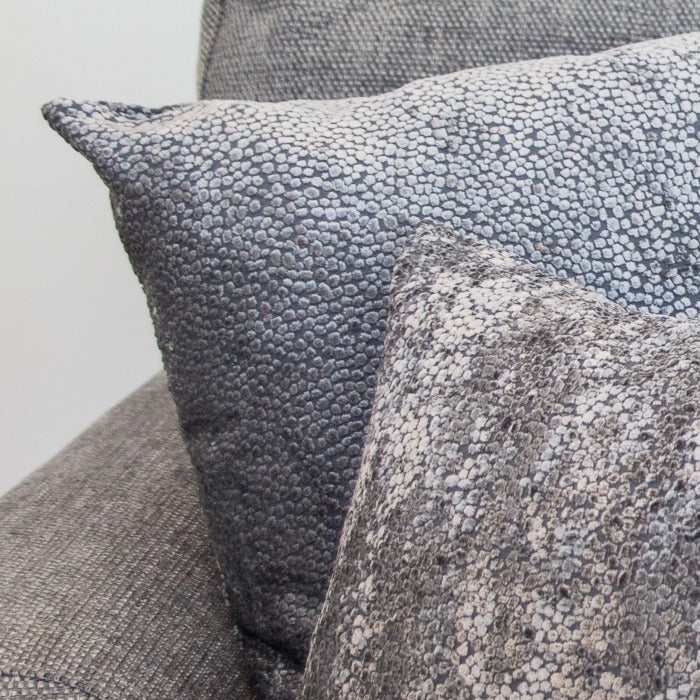 Grey Dot Cushion 43x43cm