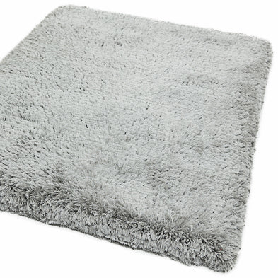 Silver Plush Rug