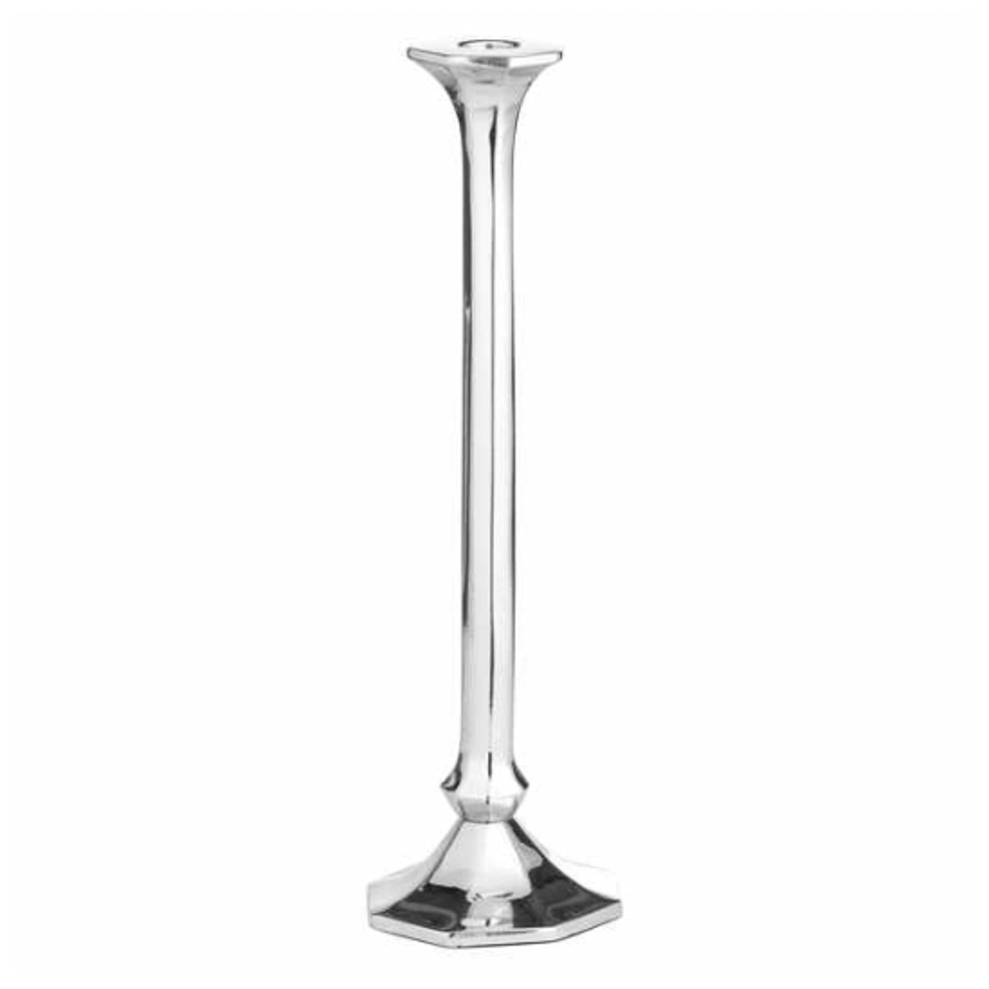 Silver Candle Stick Holder 34cm