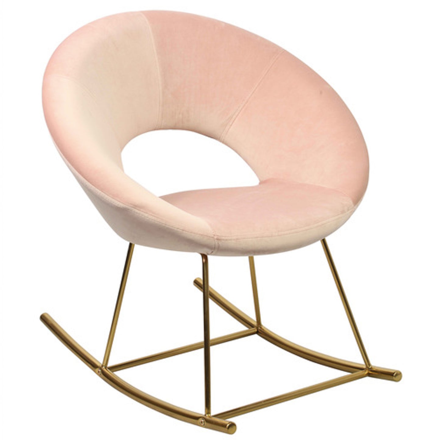 Stellar Pink Rocking Chair