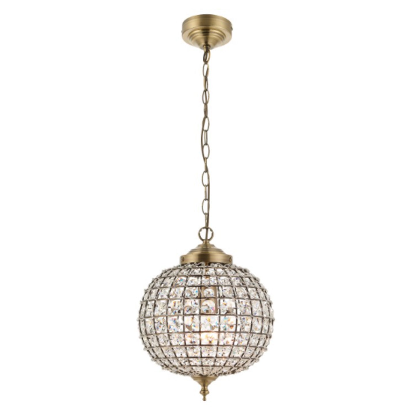 Torda Antique Brass Pendant Light