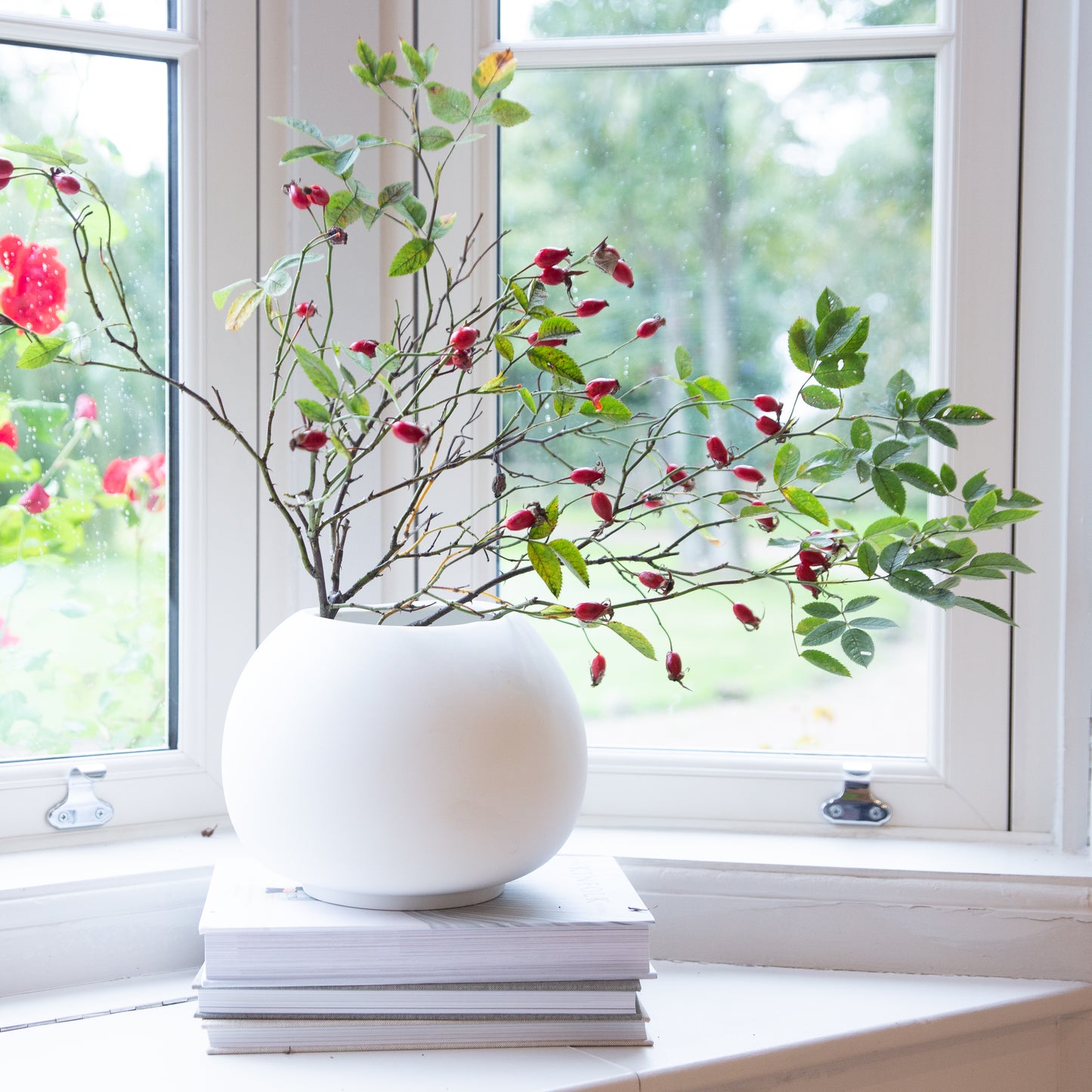 White Ceramic Vase