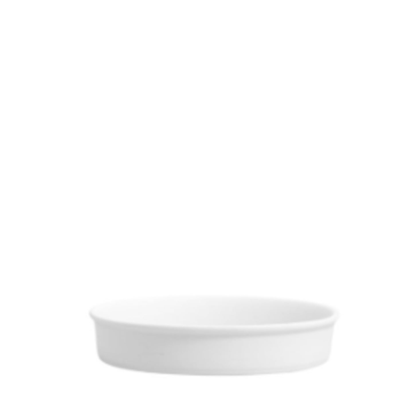 Ceramic White Candle Plate 10cm