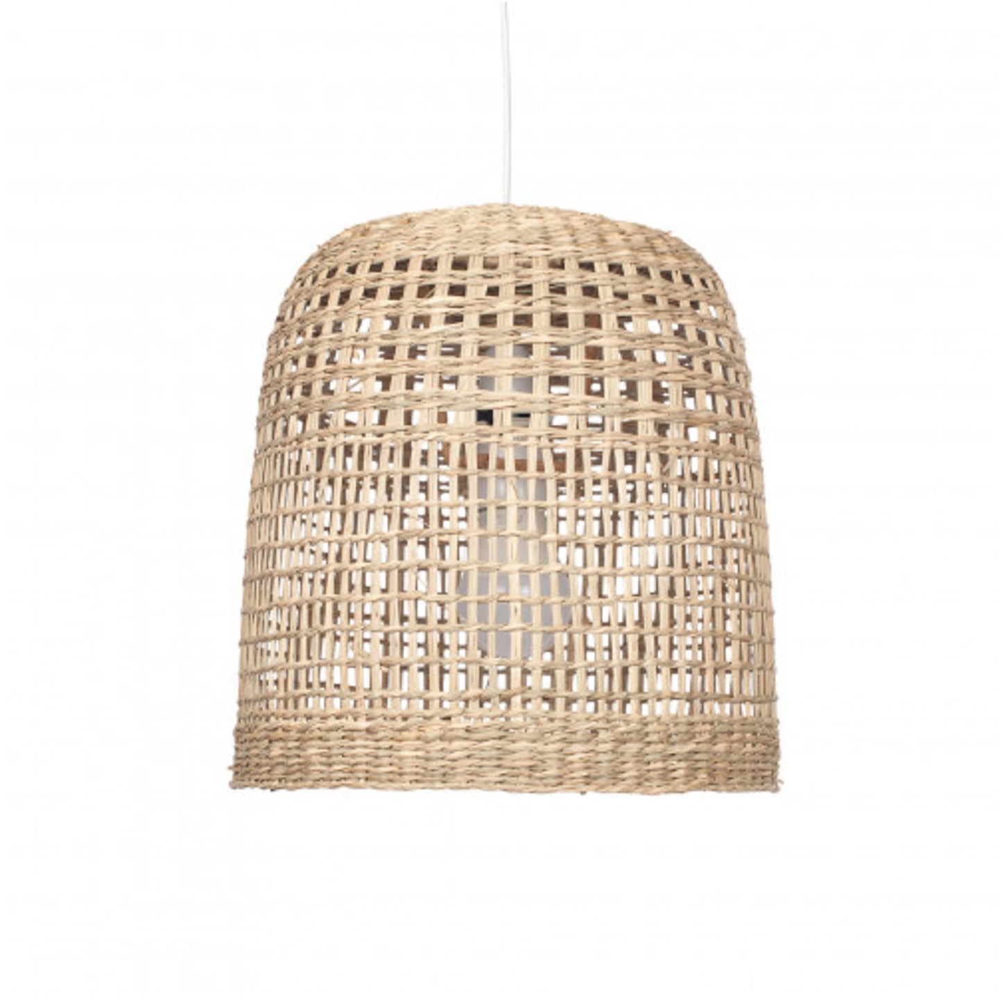 Natural Woven Pendant