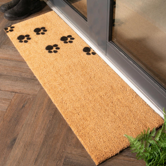 Paw Print Patio Doormat